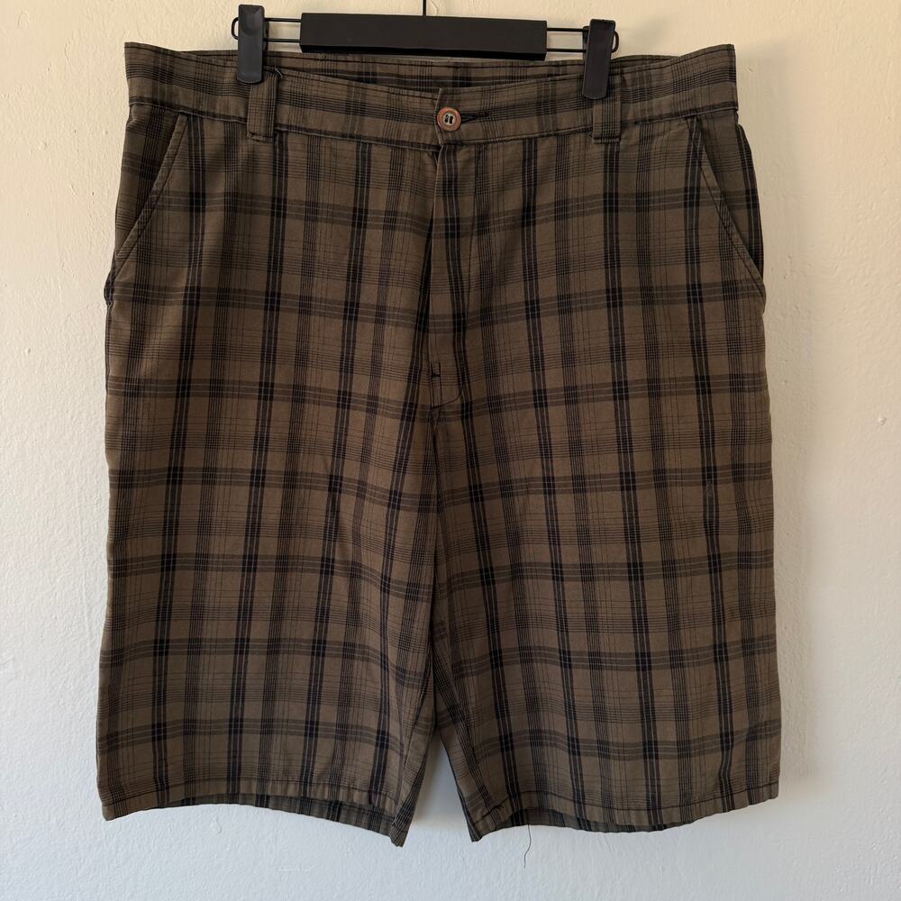 Y2k 90's Men's Plaid Dickies shorts